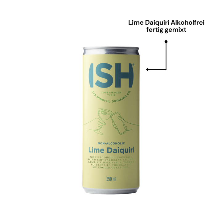 ISH Spirits Lime DaiquirISH 250ml alkoholfrei