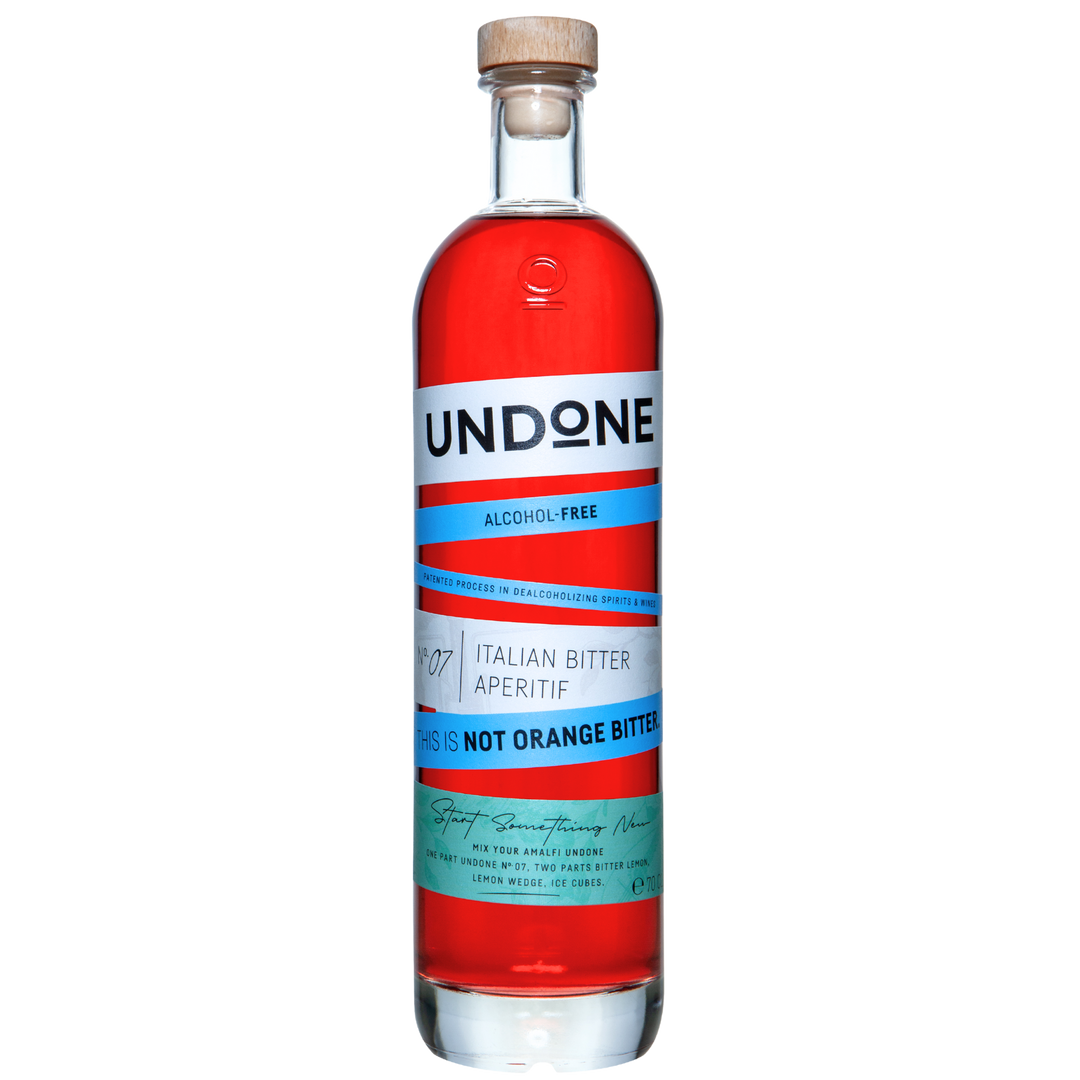 Undone NO.7 Italian Bitter Type Orange Bitter Alternative Alkoholfrei 700 ml