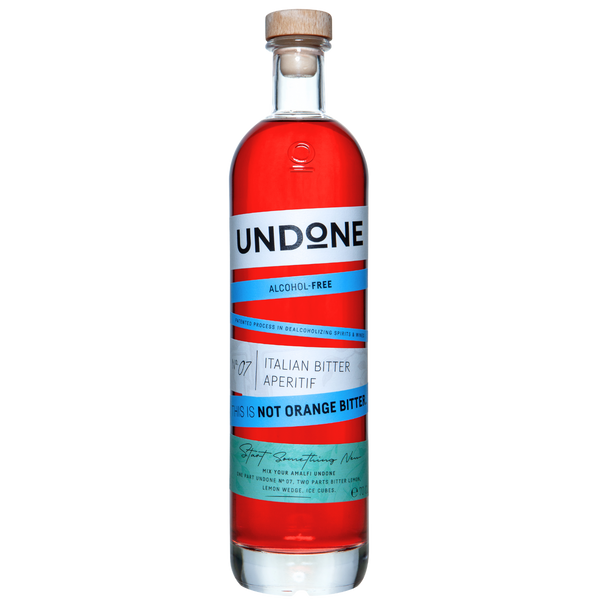 Undone NO.7 Italian Bitter Type Orange Bitter Alternative Alkoholfrei 700 ml