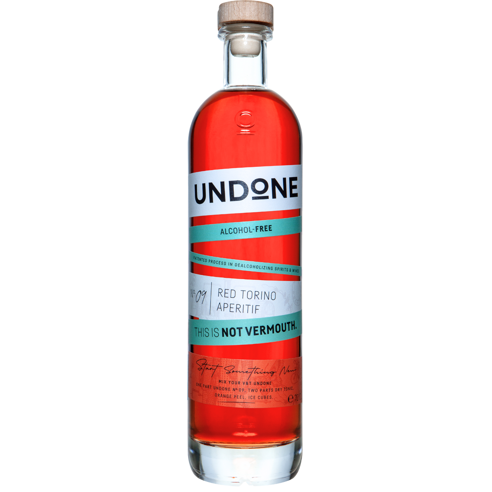 Undone NO.9 Italian Aperitif Type Wermut Alternative Alkoholfrei 700 ml