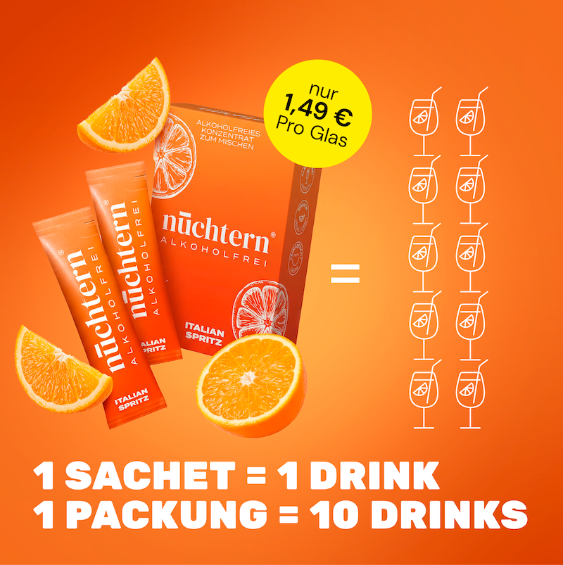 nüchtern Italian Spritz Alkoholfrei – 10 Drinks für deinen Aperitivo