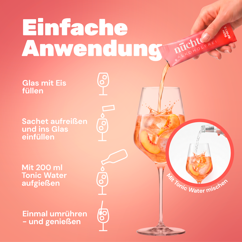 nüchtern Sun Spritz Alkoholfrei – 3er‑Paket (30 Drinks für deinen Aperitivo)