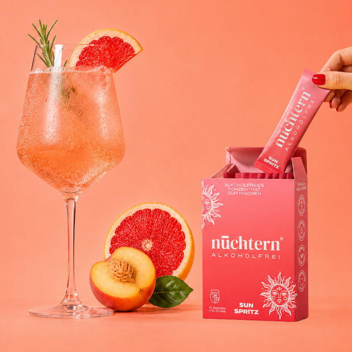 nüchtern Sun Spritz Alkoholfrei – 3er‑Paket (30 Drinks für deinen Aperitivo)