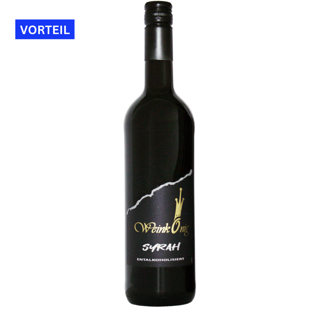 Weinkönig Syrah Nr. 450 Rotwein Alkoholfrei 750 ml