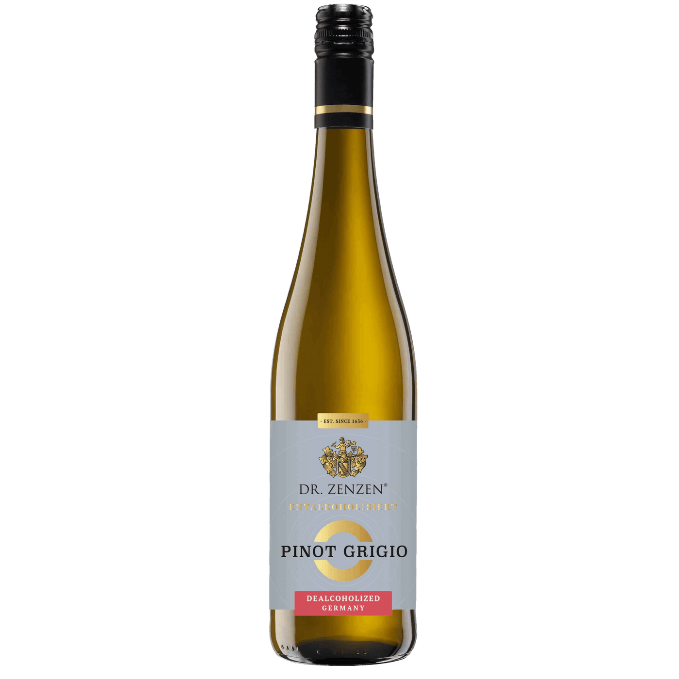 Dr. Zenzen Pinot Grigio Grauburgunder Weißwein Alkoholfrei 750 ml
