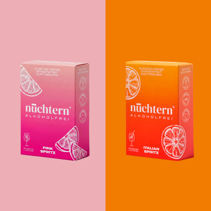 nüchtern Spritz Duo - Italian & Pink Spritz alkoholfrei