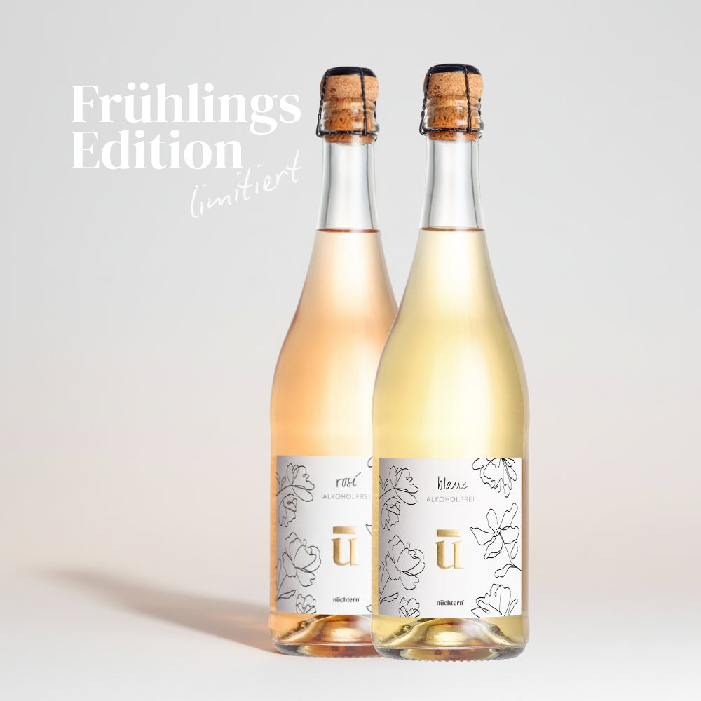 Kennenlernpaket: nüchtern Sparkling Blanc & Rosé alkoholfrei 750 ml (2er-Paket)