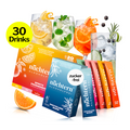 nüchtern Alkoholfrei Bundle: Mixed Box + Wacholder Basis – 30 Drinks für deinen Aperitivo