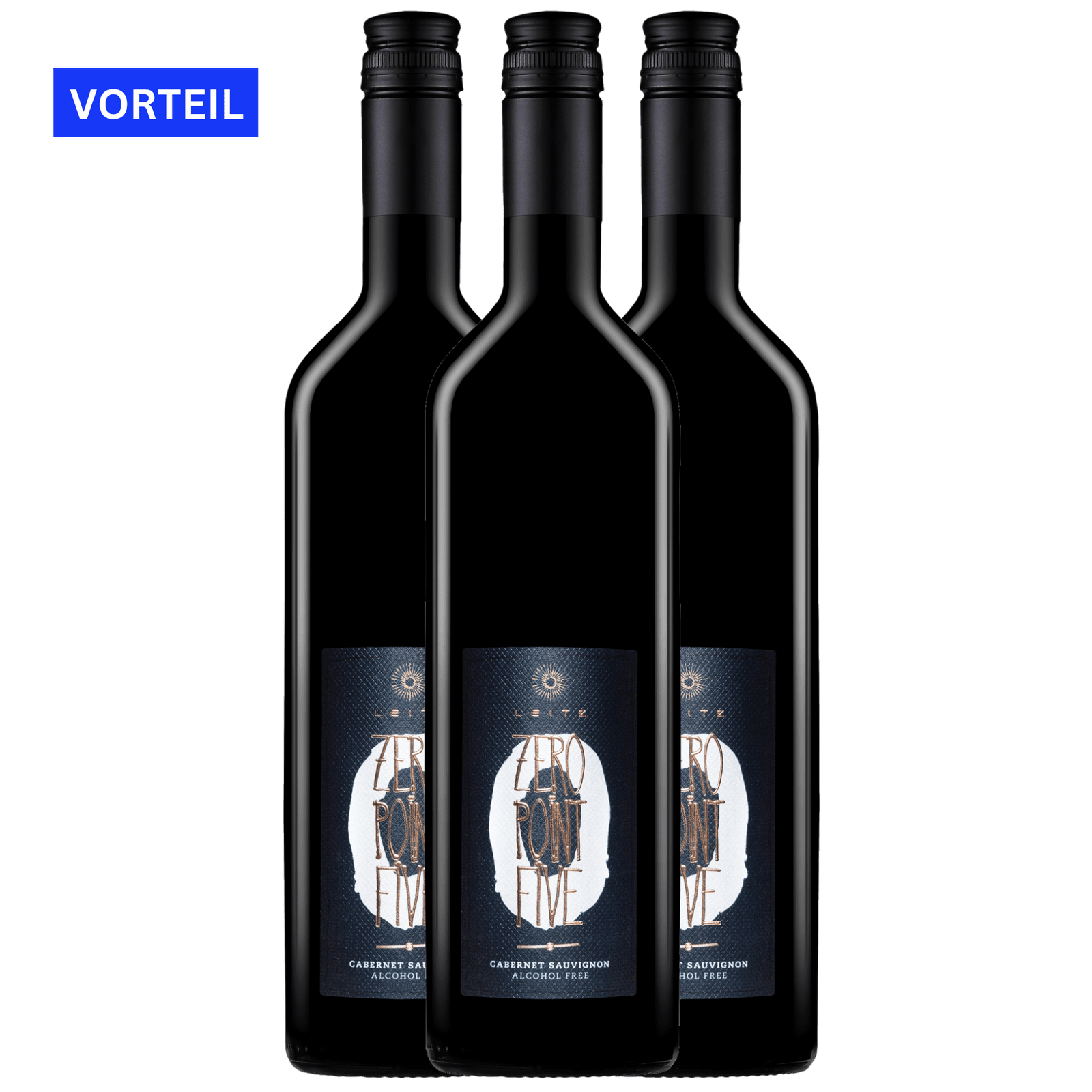 Leitz ZERO-POINT-FIVE Cabernet Sauvignon Rotwein Alkoholfrei 750 ml