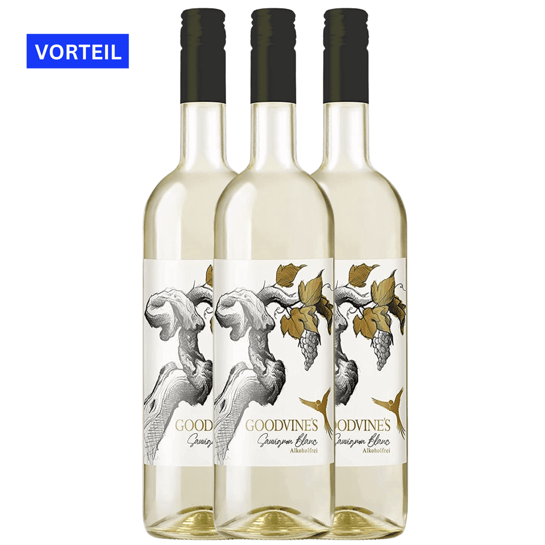 Goodvines Sauvignon Blanc Weißwein alkoholfrei 750 ml –