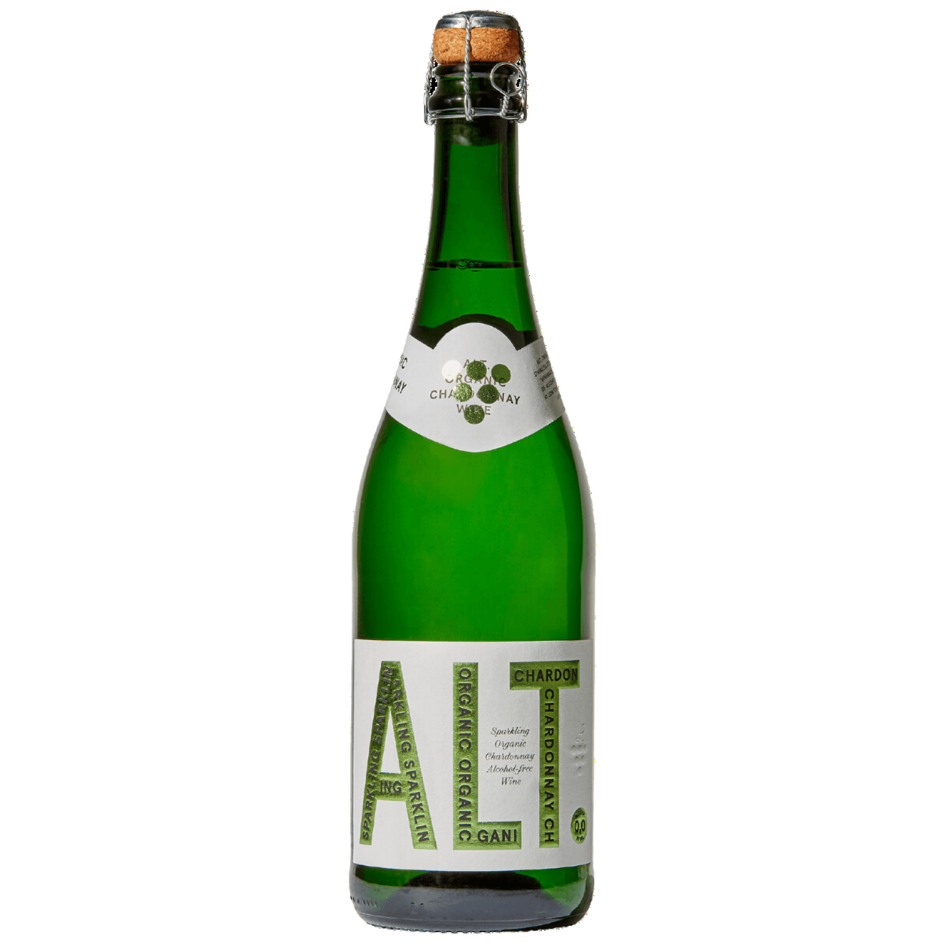 ALT. Sparkling Organic Chardonnay ohne Alkohol 750 ml
