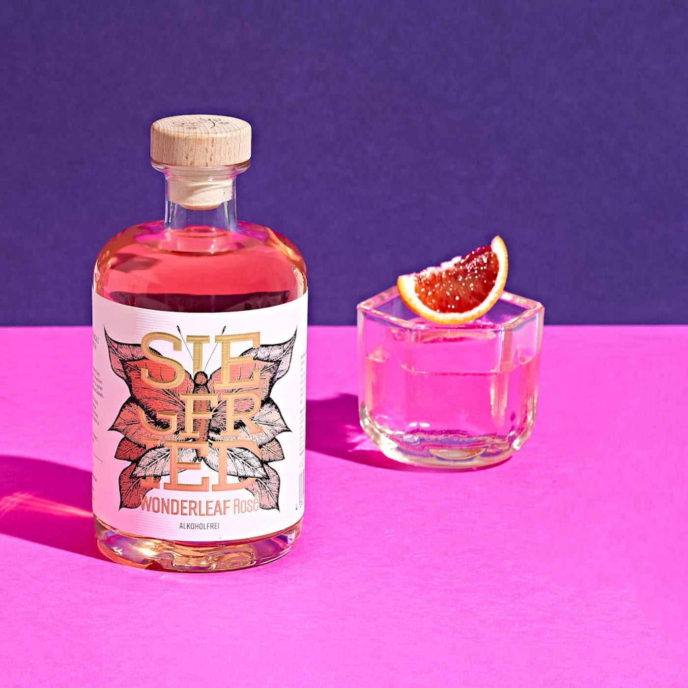 Siegfried Wonderleaf Rosé Gin Alternative Alkoholfrei 500 ml