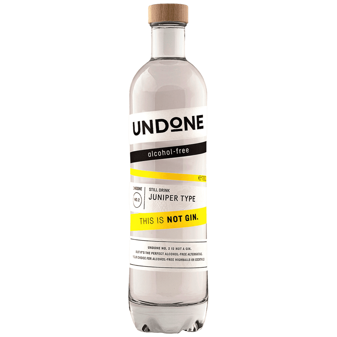 Undone NO.2 Juniper Type Gin Alternative Alkoholfrei 700 ml